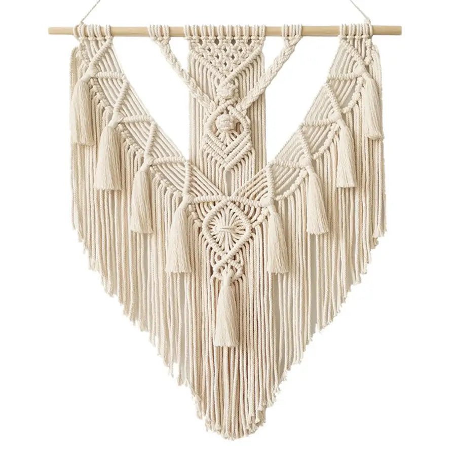 Macrame Wall Hanging-Natural - Home & Garden > Hammocks