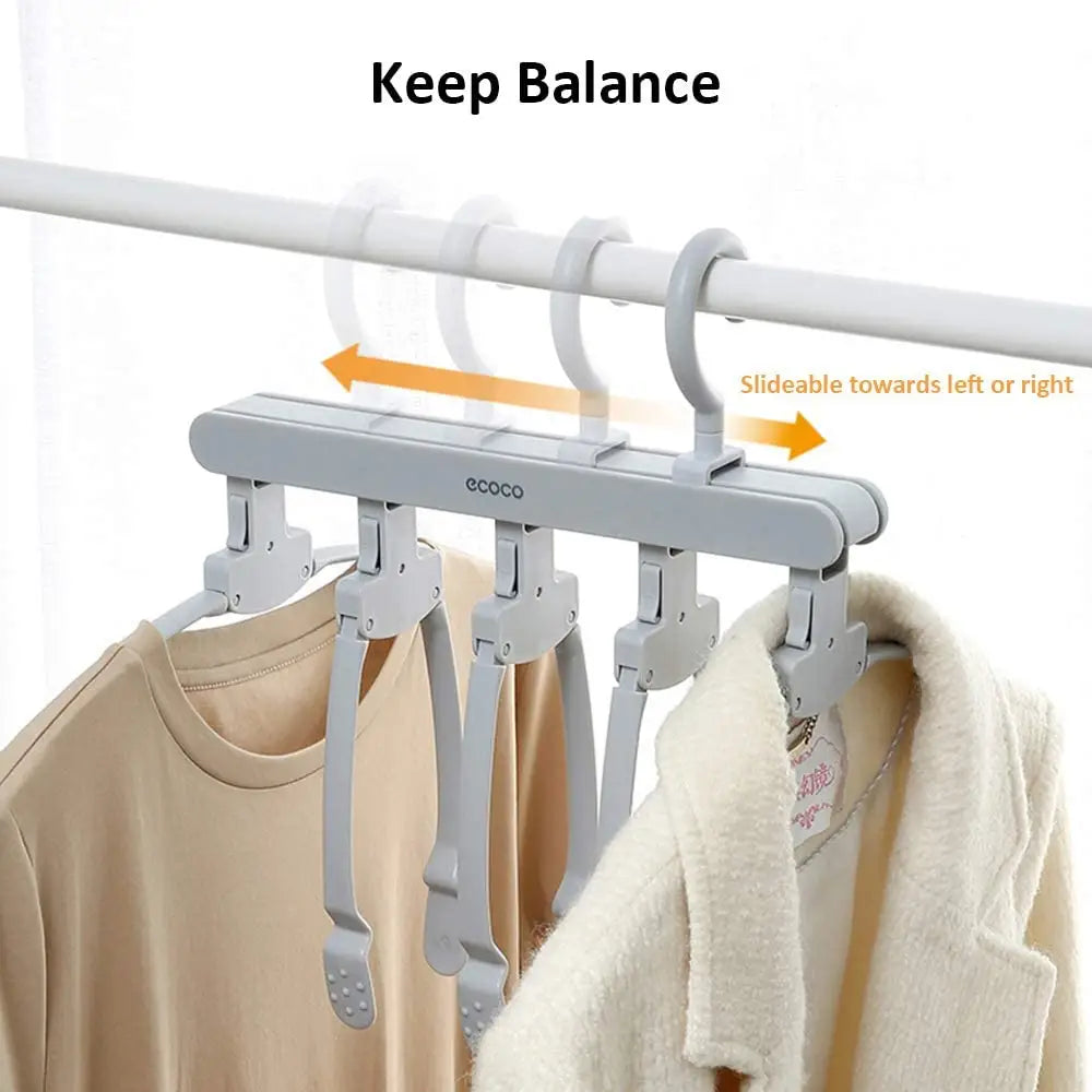 Magic Hanger Space Saving Multifunctional Clothes Coat Hanger Dryer Laundry Drying Rack Airer Clothes Horse Grey - Home
