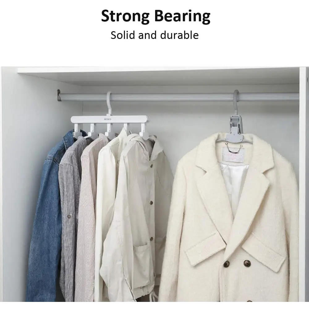 Magic Hanger Space Saving Multifunctional Clothes Coat Hanger Dryer Laundry Drying Rack Airer Clothes Horse White
