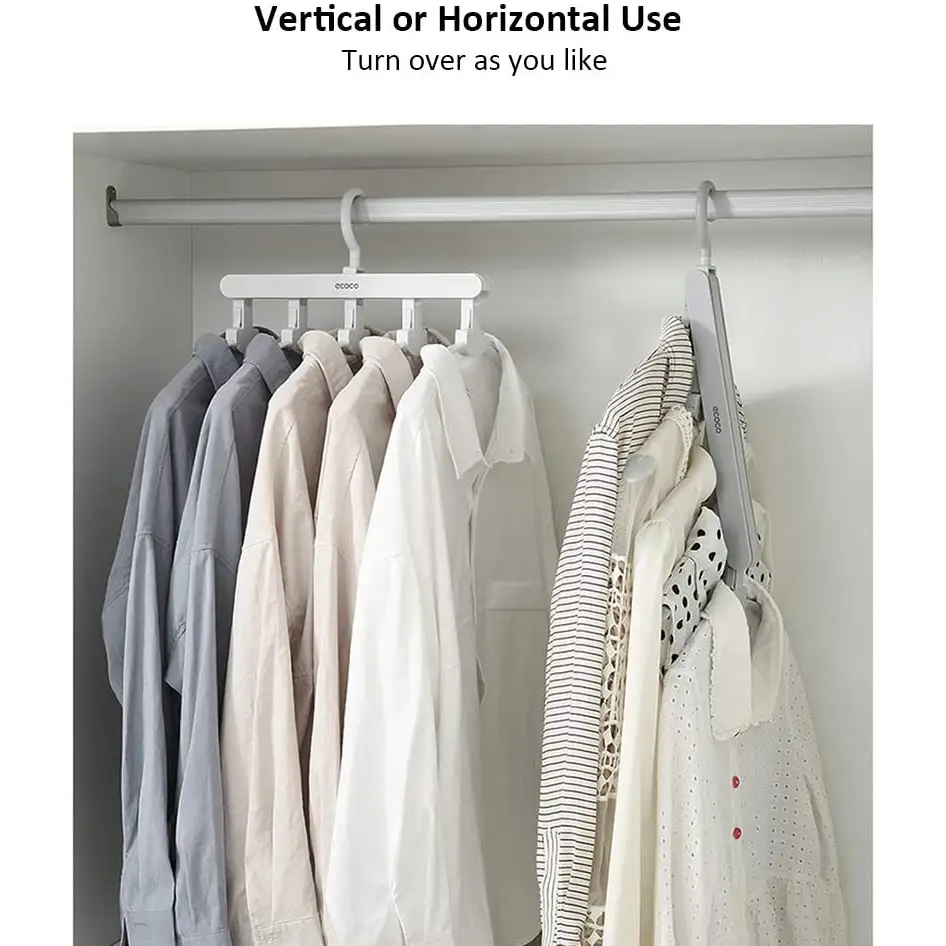 Magic Hanger Space Saving Multifunctional Clothes Coat Hanger Dryer Laundry Drying Rack Airer Clothes Horse Grey - Home