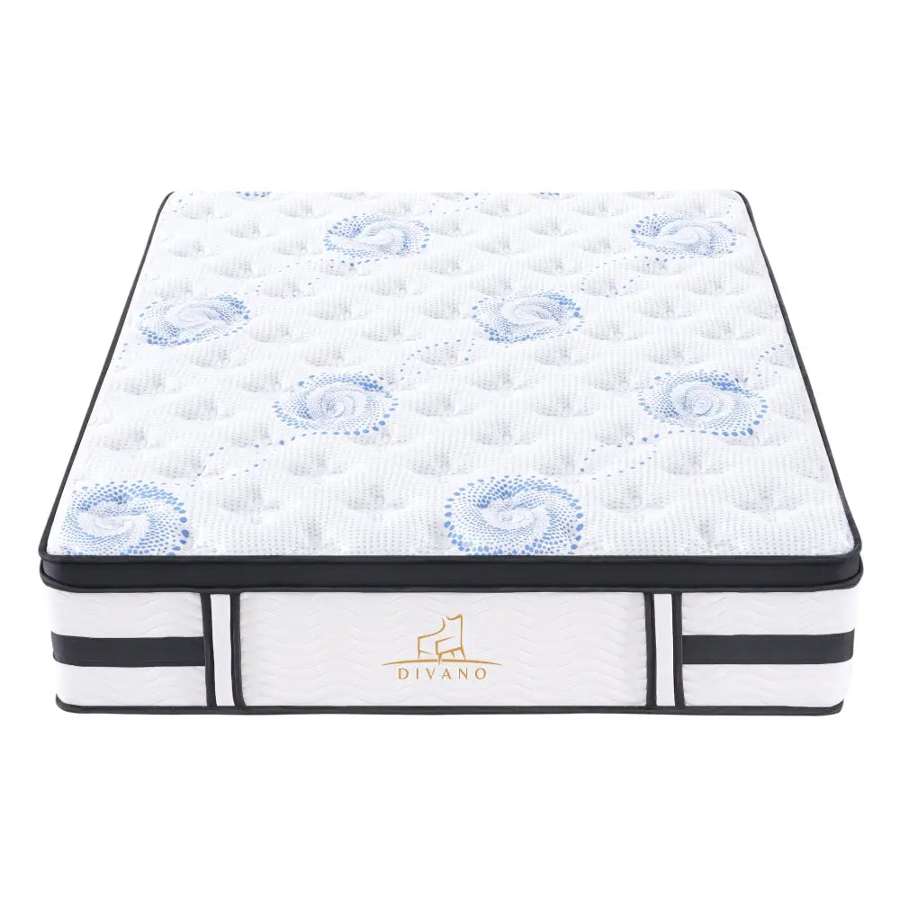 Majestic Rest Double 7 Zones Luxury Premium Firm Pocket Spring 34cm Mattress - Furniture > Mattresses
