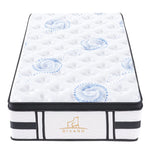 Majestic Rest Single Size 7 Zones Luxury Premium Firm Pocket Spring 34cm Mattress - Furniture > Mattresses