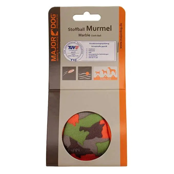 Major Dog Marble Cloth Ball Fetch Toy - Pet Care > Toys > Dog Toys