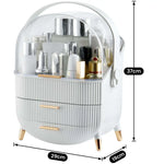 Make up Organizers Storage Vanity Cosmetics Skincare Display Cases Countertop Bathroom Gifts for Women - Health &