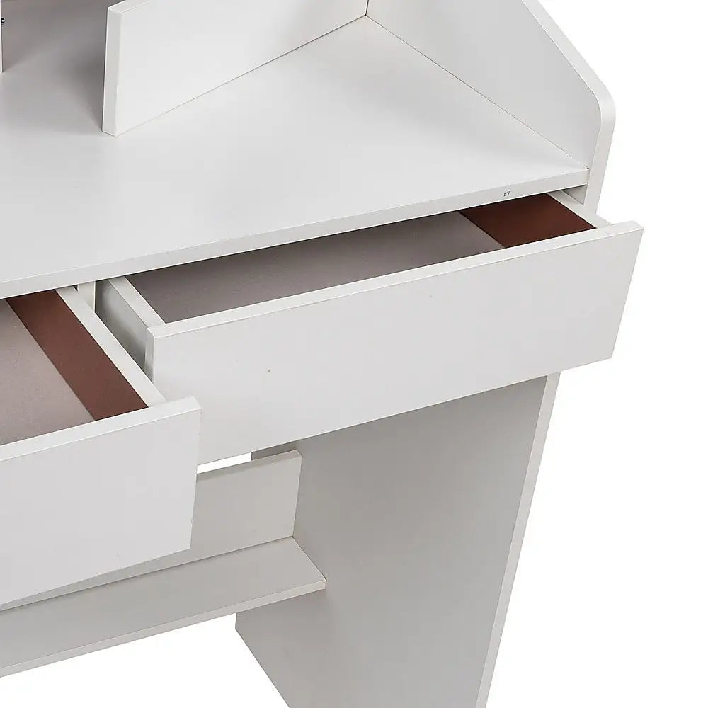 Makeup Vanity Mirror Desk Table with LED Lighting - Furniture > Bedroom > Dressing Vanity & Dressing Tables