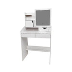Makeup Vanity Mirror Desk Table with LED Lighting - Furniture > Bedroom > Dressing Vanity & Dressing Tables