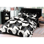 Makoto Super King Size Quilt/Duvet Cover Set - Home & Garden > Bedding