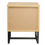 Malaga 2 Drawer Bedside Table - Furniture > Bedroom