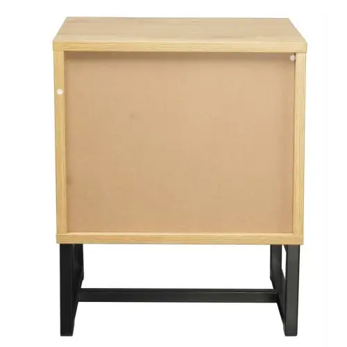 Malaga 2 Drawer Bedside Table - Furniture > Bedroom