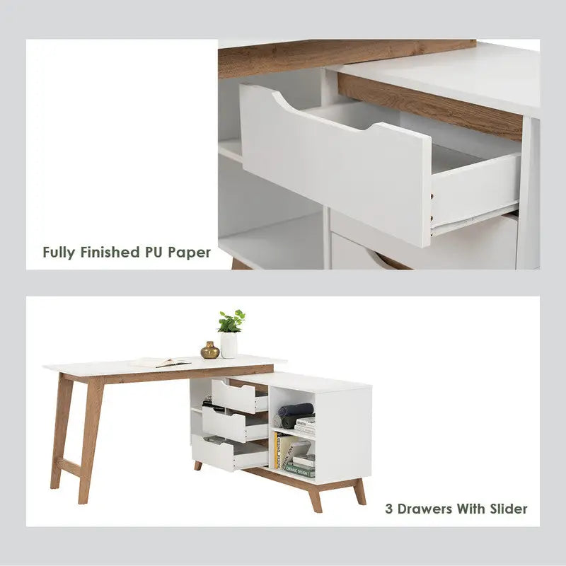 Mando Study Desk Working Station - Furniture > Office > Desks