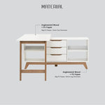 Mando Study Desk Working Station - Furniture > Office > Desks