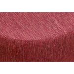 Manhattan Round Ottoman (Cherry Red) - Furniture > Bar Stools & Chairs > Arm Chairs & Recliners