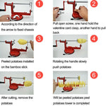 Manual Operation Potato Twister Tornado Slicer Automatic Cutter Machine Spiral - Home & Garden > Kitchenware