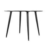 Marble Mania Round Table - Furniture > Dining