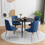 Marble Mania Round Table - Furniture > Dining