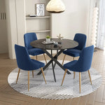 Marble Masterpiece Table and Chair Set - Furniture > Dining