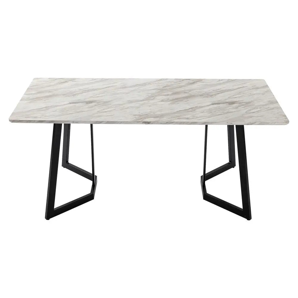 Marbleous Green Velvet Dining Set - Furniture > Dining