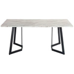 Marbleous Green Velvet Dining Set - Furniture > Dining