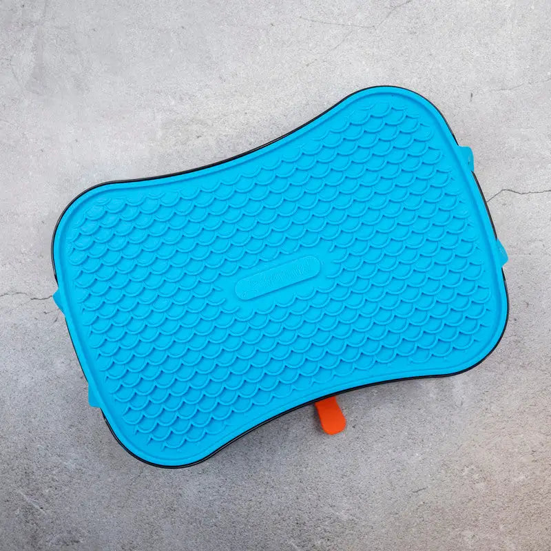 Marley Slowappy Reversible Lick Mat - Blue Lick Mat - Pet Care > Dog Supplies > Dog Bowls Feeders & Waterers