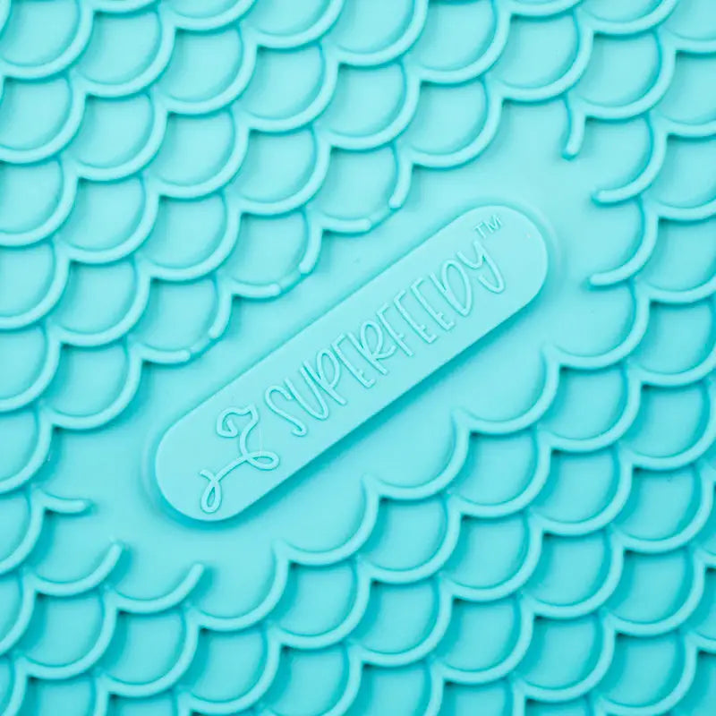 Marley Slowappy Reversible Lick Mat - Teal - Pet Care > Dog Supplies > Dog Bowls Feeders & Waterers