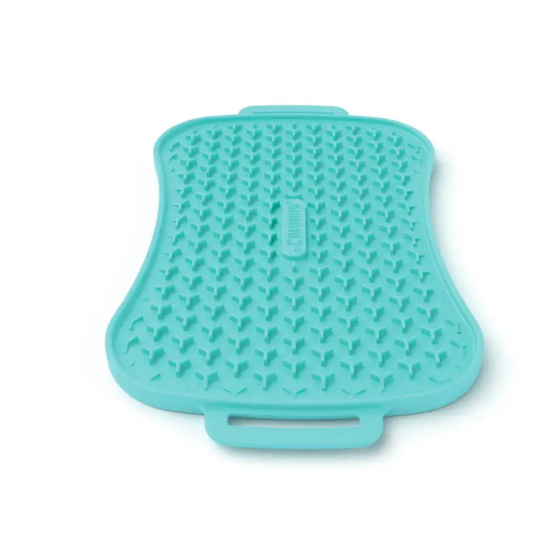 Marley Slowappy Reversible Lick Mat - Teal - Pet Care > Dog Supplies > Dog Bowls Feeders & Waterers