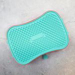 Marley Slowappy Reversible Lick Mat - Teal - Pet Care > Dog Supplies > Dog Bowls Feeders & Waterers