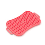 Marley Slowappy Reversible Lick Mat - Warm Ocean Red - Pet Care > Dog Supplies > Dog Bowls Feeders & Waterers