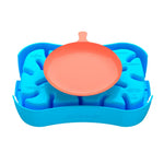 Marley Slowappy Slow Feeder Bowl - Blue - Pet Care > Dog Supplies > Dog Bowls Feeders & Waterers