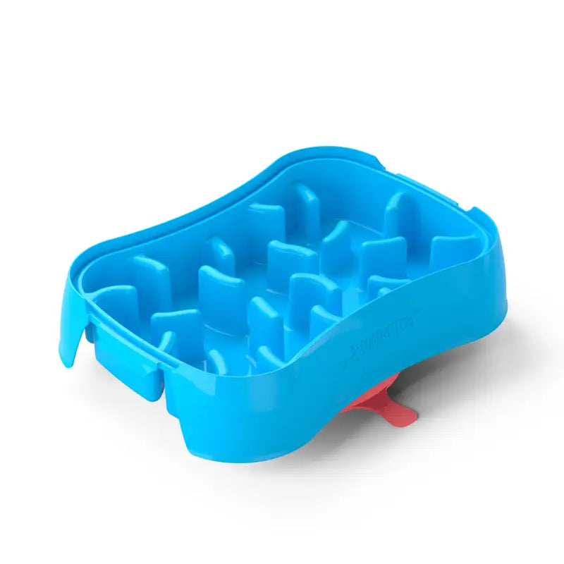 Marley Slowappy Slow Feeder Bowl - Blue - Pet Care > Dog Supplies > Dog Bowls Feeders & Waterers