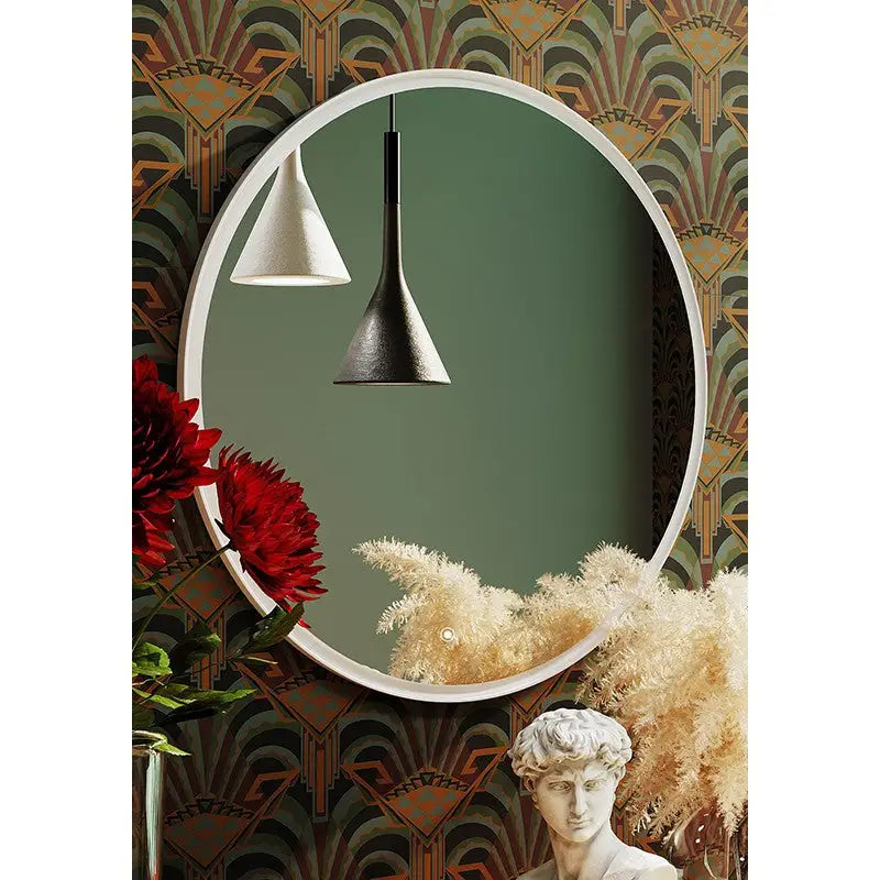 Marmo Round LED Bathroom Wall Mirror - Furniture > Bathroom