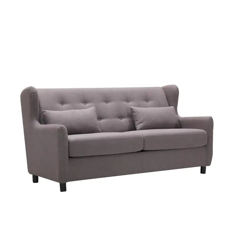 MARQUIS 2 Seater Sofa bed with Separate Foam Mattress-Dark grey - Furniture > Sofas