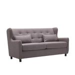 MARQUIS 2 Seater Sofa bed with Separate Foam Mattress-Dark grey - Furniture > Sofas
