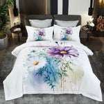 Marrea Floral Quilt Cover Set - King Size - Home & Garden > Bedding