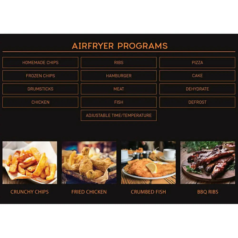 Masterpro 5L Ultimate Electric All-in-One Air Fryer MultiCooker w/ Basket Black - Appliances > Kitchen Appliances