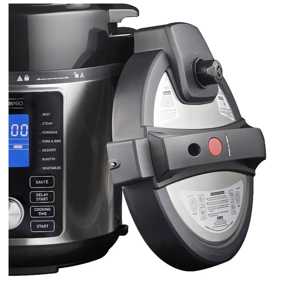 Masterpro 5L Ultimate Electric All-in-One Air Fryer MultiCooker w/ Basket Black - Appliances > Kitchen Appliances