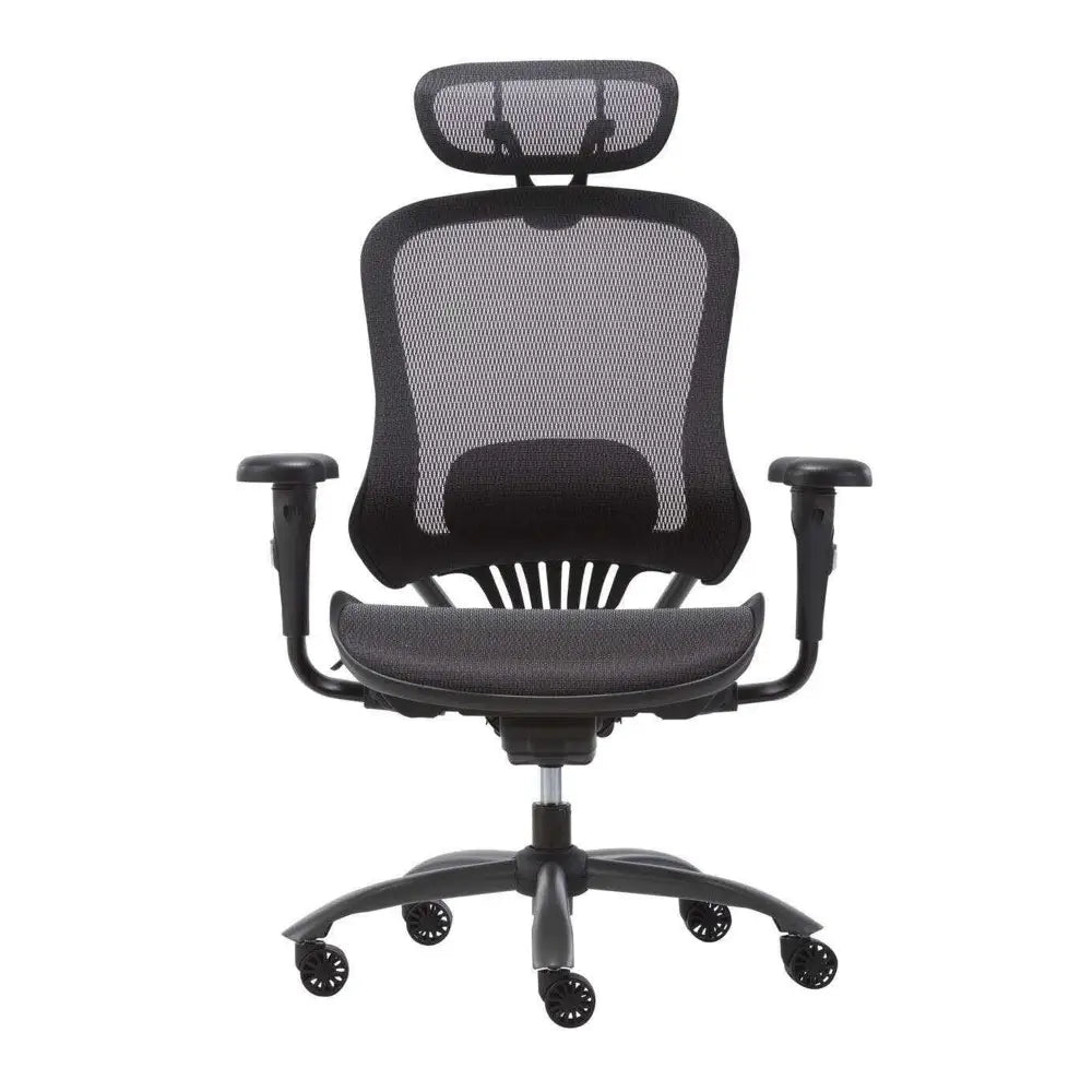 Mech Ergonomic Mesh Executive Chair with 2D Armrest - Furniture > Office