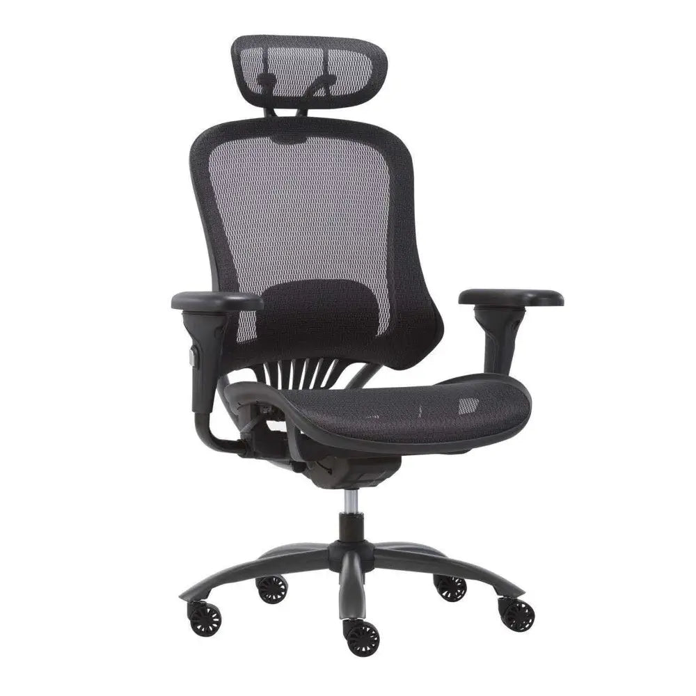 Mech Ergonomic Mesh Executive Chair with 2D Armrest - Furniture > Office
