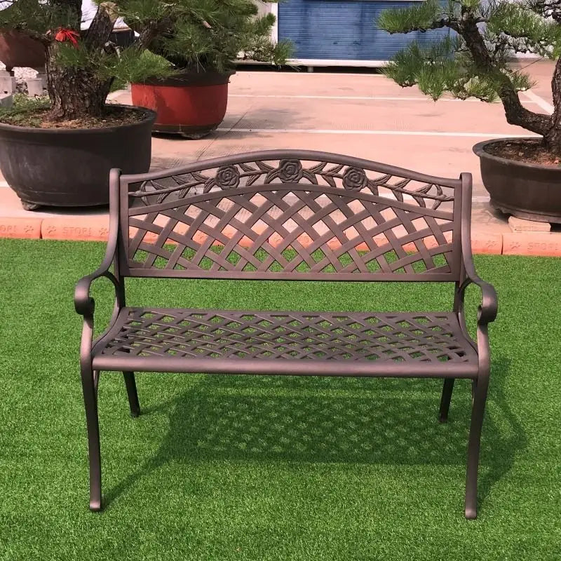 Melissa Aluminium Bench Brz - Furniture > Outdoor