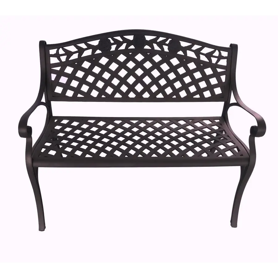 Melissa Aluminium Bench Brz - Furniture > Outdoor