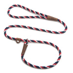 Mendota British Style Slip Leash - Length 1/2in x 4ft(13mm x 1.2m) - Tricolour Pride - Pet Care > Dog Supplies > Dog