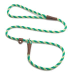 Mendota British Style Slip Leash - Length 1/2in x 4ft(13mm x 1.2m) - Tricolour Ivy - Pet Care > Dog Supplies > Dog