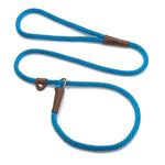 Mendota British Style Slip Leash - Length 1/2in x 4ft(13mm x 1.2m) - Blue - Pet Care > Dog Supplies > Dog Collars Leads