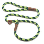 Mendota British Style Slip Leash - Length 1/2in x 6ft(13mm x 1.8m) - Diamond - Jade - Pet Care > Dog Supplies > Dog