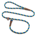 Mendota British Style Slip Leash - Length 3/8in x 6ft(10mm x 1.8m) - Tricolour Sunset - Pet Care > Dog Supplies > Dog