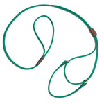 Mendota Martingale Dog Show Leash - Small 8-14 (20cm-36cm) - Made in the USA - Kelly Green - Pet Care > Dog Supplies >