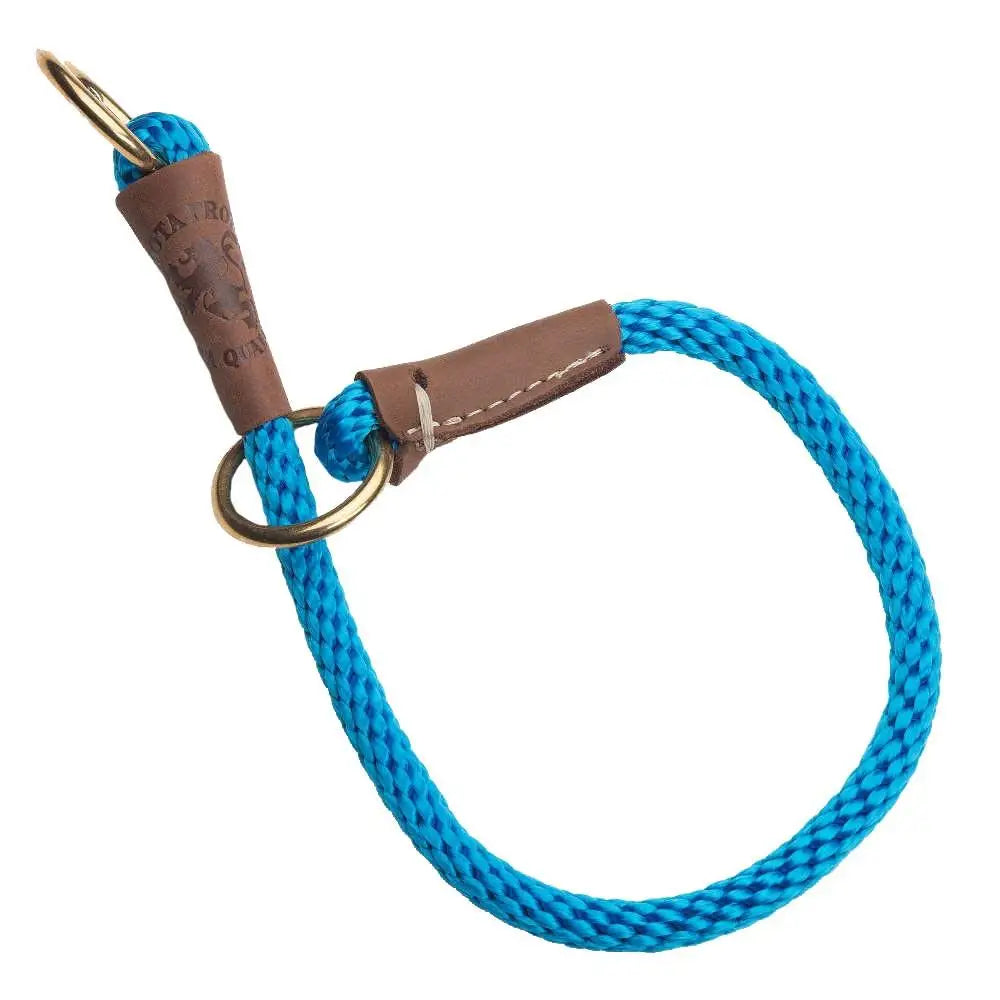 Mendota Products Dog Command Rope Slip Collar 16in (40cm) - Made in the USA - Blue - Pet Care > Dog Supplies > Dog