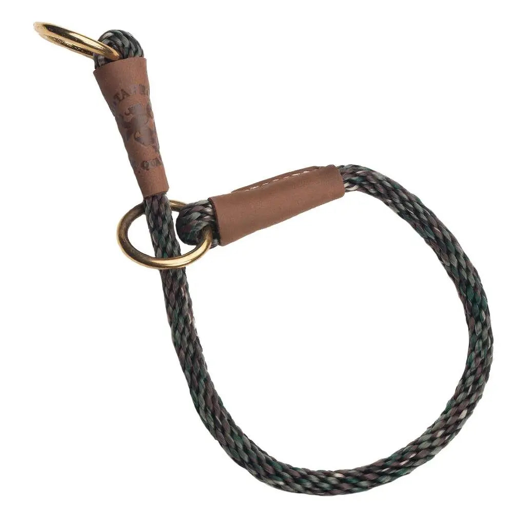 Mendota Products Dog Command Rope Slip Collar 16in (40cm) - Made in the USA - Camo - Pet Care > Dog Supplies > Dog