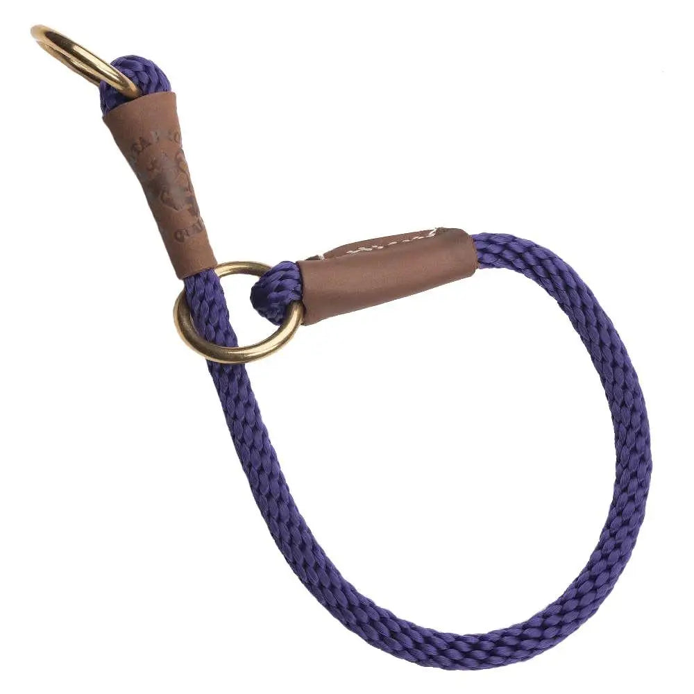 Mendota Products Dog Command Rope Slip Collar 20in (51cm) - Made in the USA - Purple - Pet Care > Dog Supplies > Dog