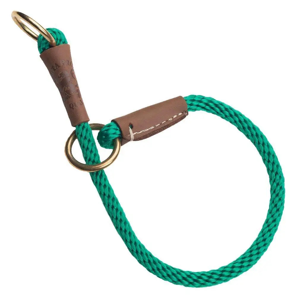 Mendota Products Dog Command Rope Slip Collar 24in (61cm) - Made in the USA - Kelly Green - Pet Care > Dog Supplies >