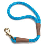 Mendota Traffic Clip Leash 1/2’’x16’’ (13mm x 40cm) BLUE - Pet Care > Dog Supplies > Dog Collars Leads & Harnesses